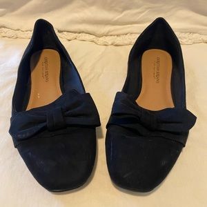 Christian Siriano - Black Flats - Size 10